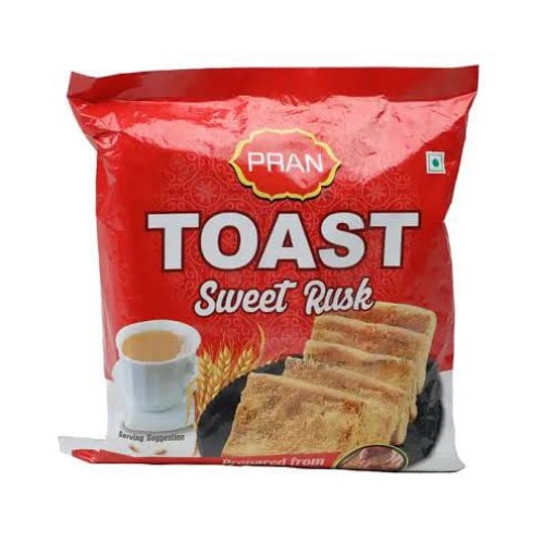 Pran Toast Sweet Biscuit 170gm - Pran