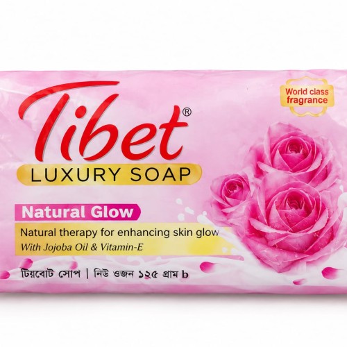 Tibet Luxury Soap Natural Glow  75gm - Kohinoor