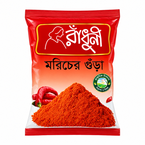 Radhuni Chilli (Morich) Powder 50gm - Square