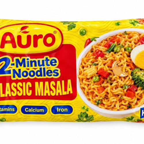 Aura Classic Masala Instant Noodles - Starship