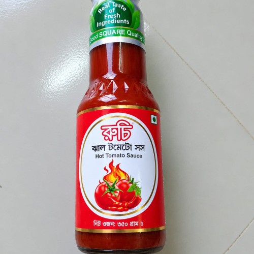 Kishwan Hot Tomato Sauce 350 gm - Kishwan