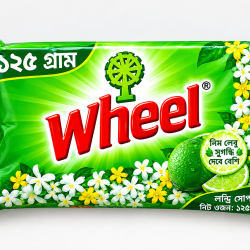 Wheel Washing Laundry Bar 125g (Bundle of 3) - Unilever