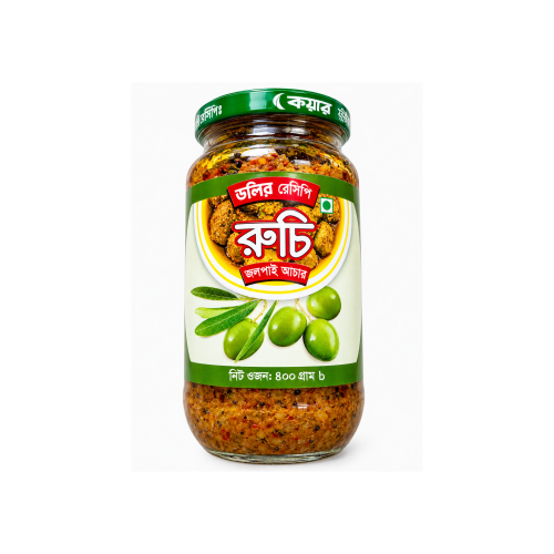 Dolly&amp;amp;amp;amp;#039;s Recipe Ruchi olive pickle 400gm - Square