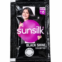 Sunsilk Black Shine Shampoo 5.25 ml - Unilever