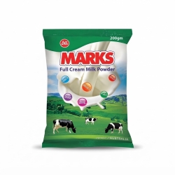 MARKS Full Cream Milk Powder 200gm - Marks